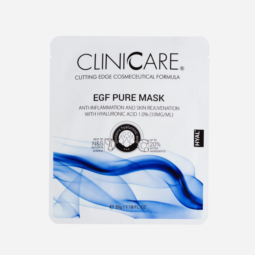 Clinicare priešuždegiminė lakštinė veido kaukė