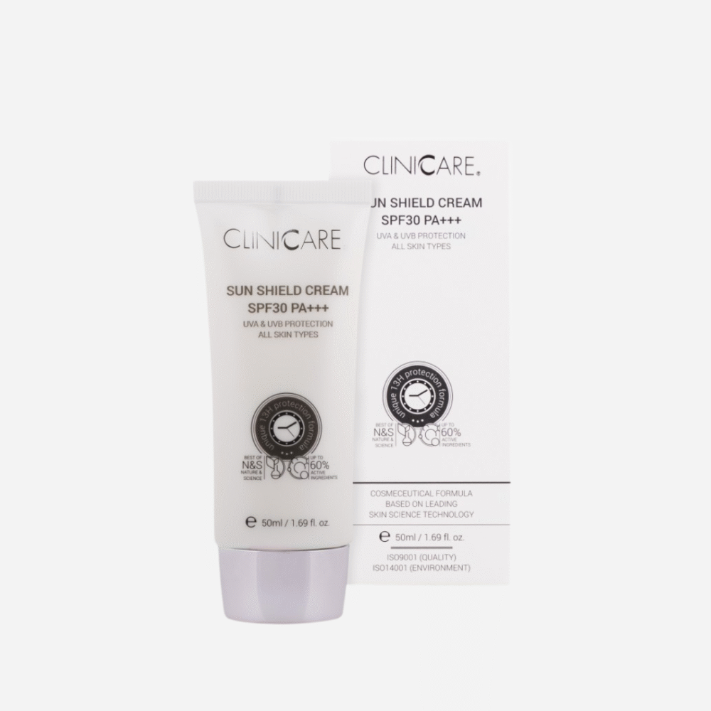 Clinicare drėkinantis veido kremas su SPF30