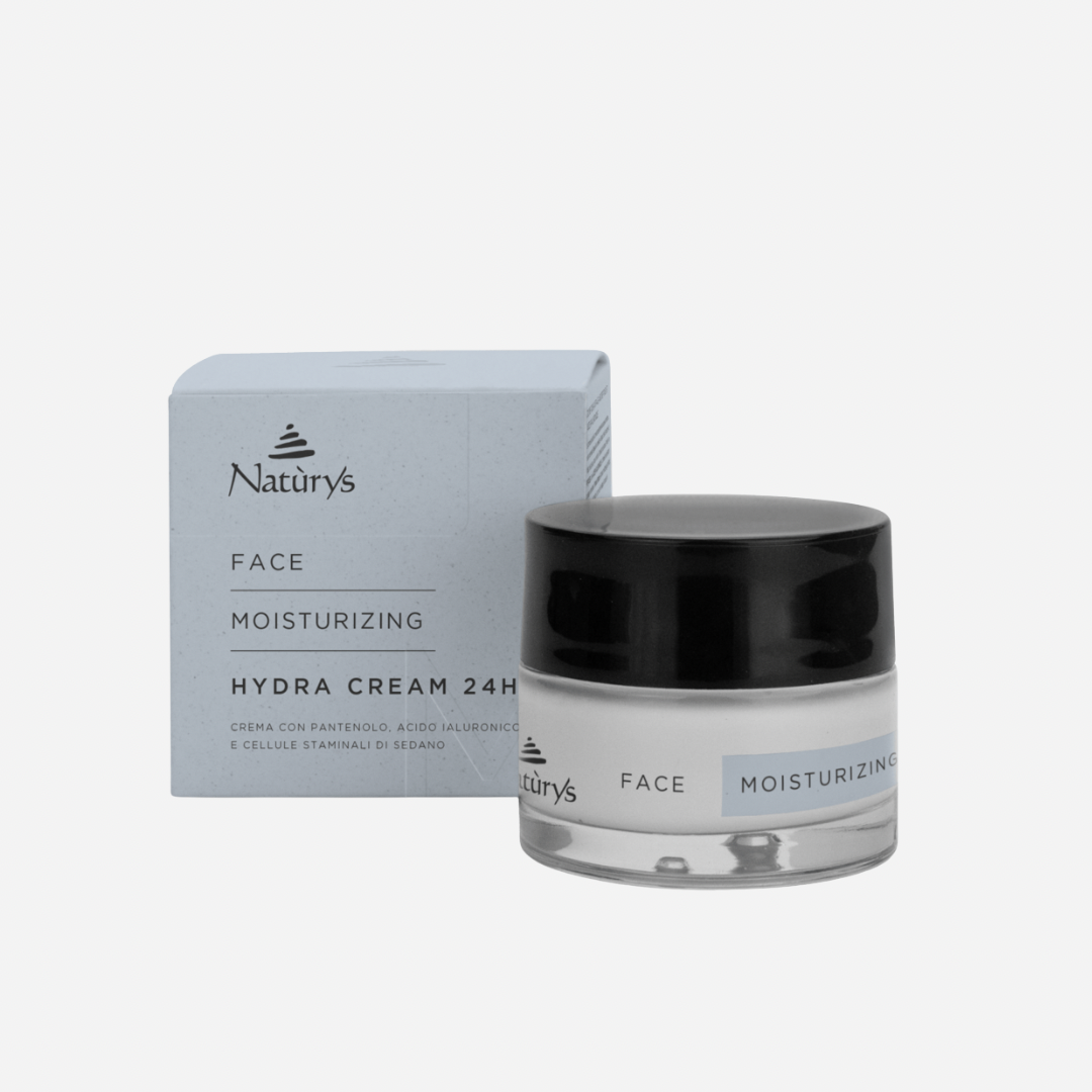 Naturys drėkinamasis veido kremas