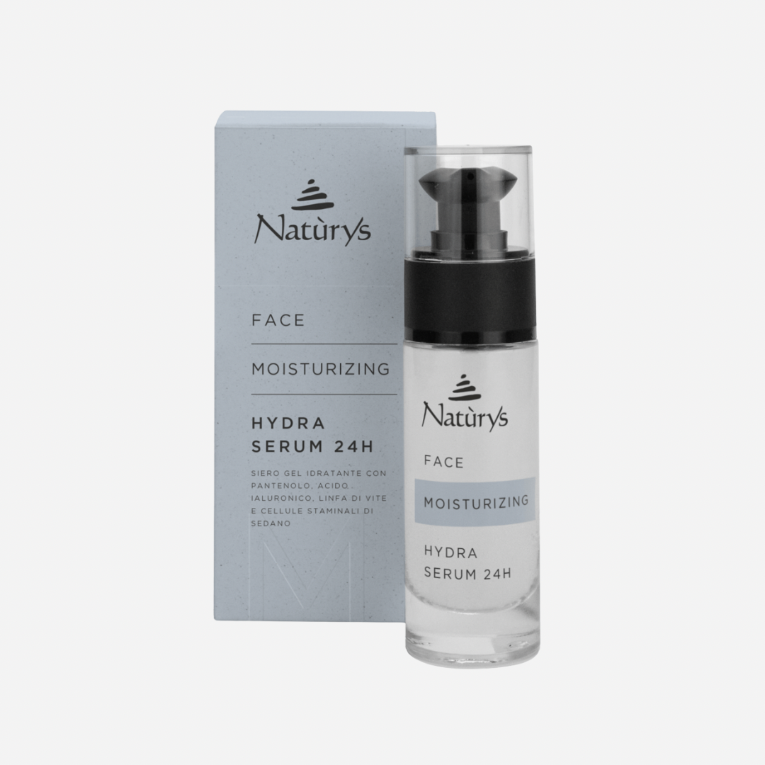 Naturys drėkinamasis veido serumas