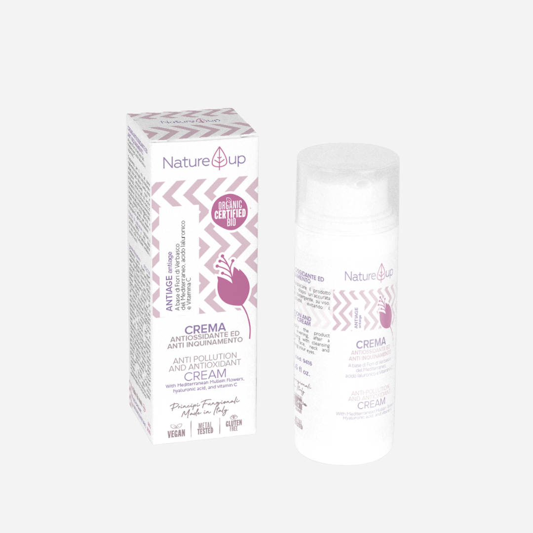 naturys antioksidacinio poveikio veido kremas
