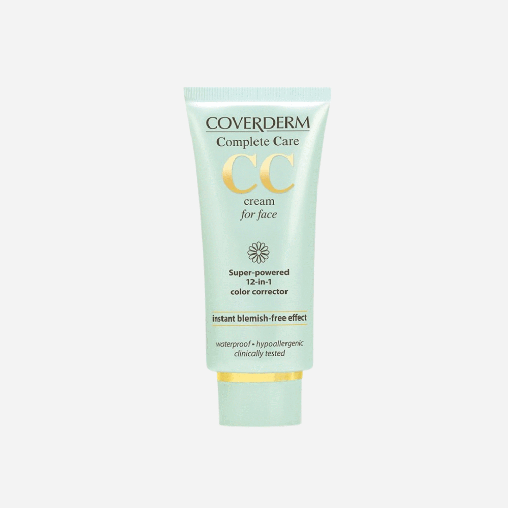 Coverderm CC veido kremas Light Beige, 10ml