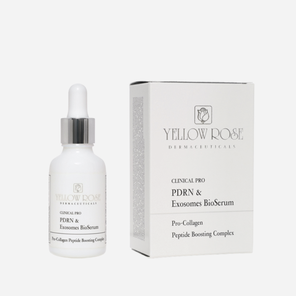 Yellow Rose ClinicalPro PDRN ir egzosomų atkuriamasis veido serumas