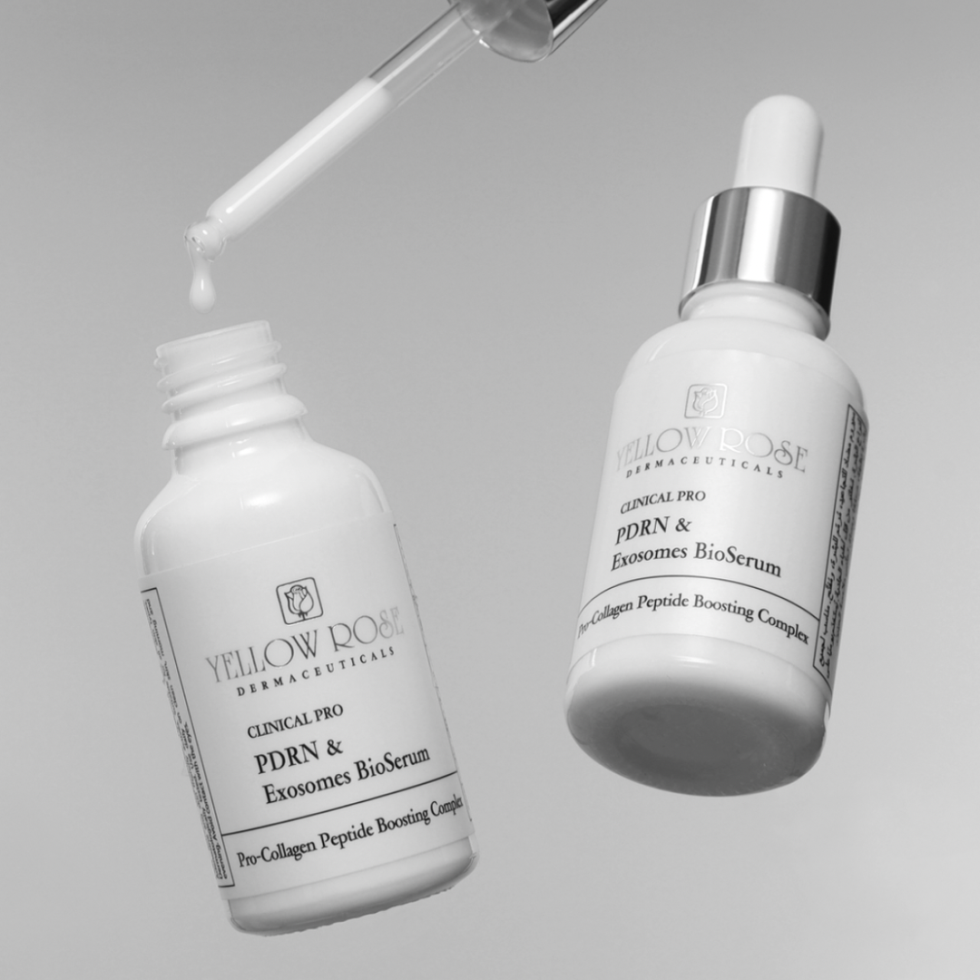 Yellow Rose ClinicalPro PDRN ir egzosomų atkuriamasis veido serumas