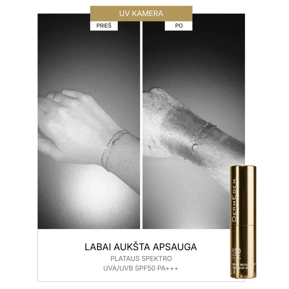 Dermeden apsauginė UV dulksna TOUCH UP MIST SPF50